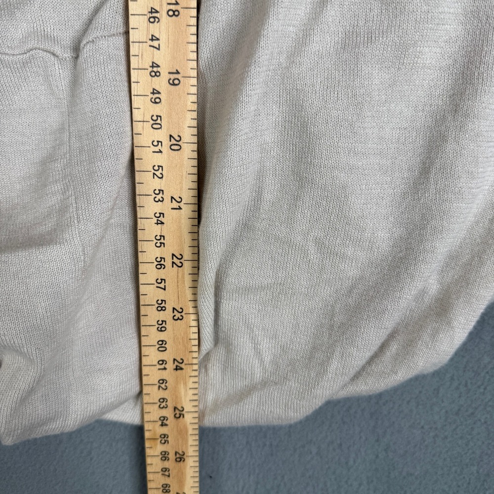 James Perse LA Bolero Shrug Knit Cardigan With Long sleeves Draped Tan Size 3 - Picture 8 of 8